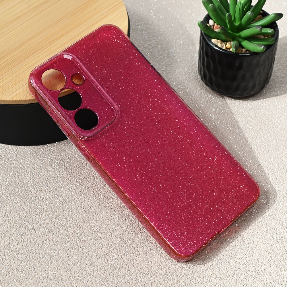 Maska za Samsung Galaxy S25 Plus — Sparkle Dust, bordo