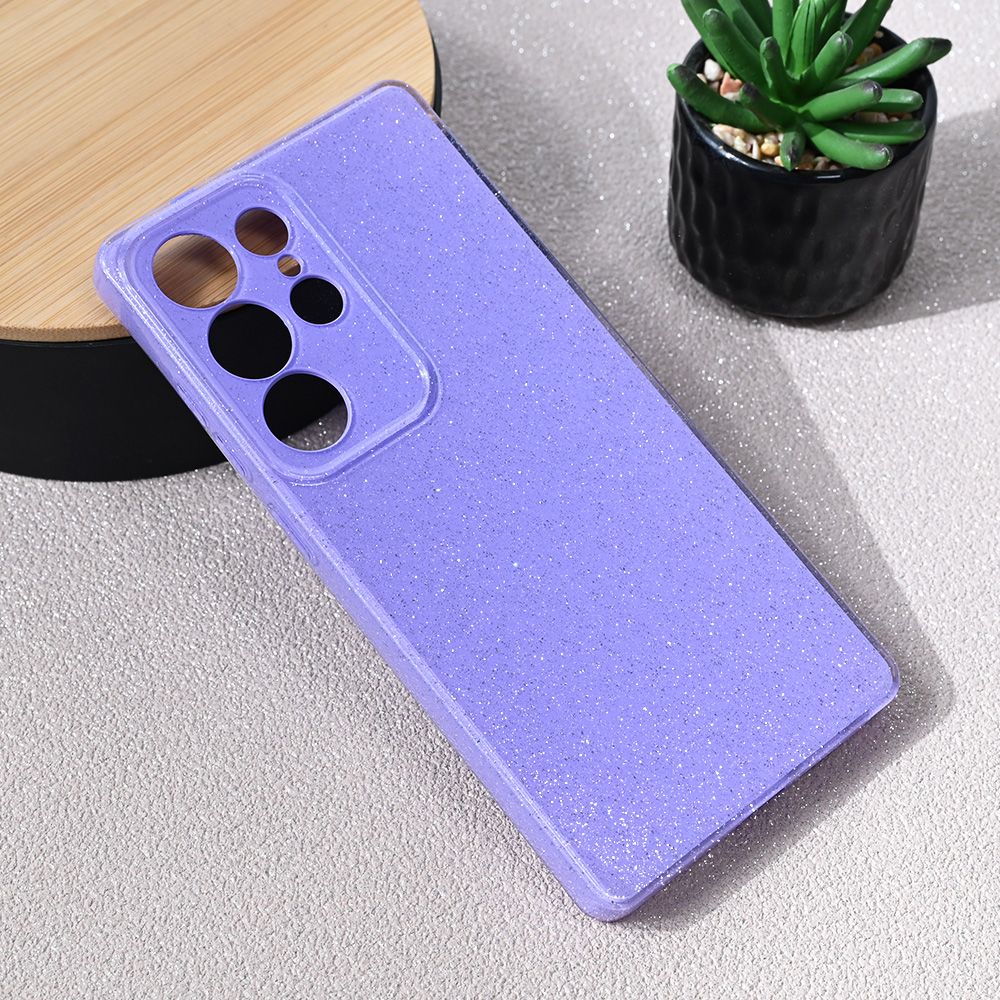 Maska za Samsung Galaxy S25 Ultra — Sparkle Dust, ljubicasta