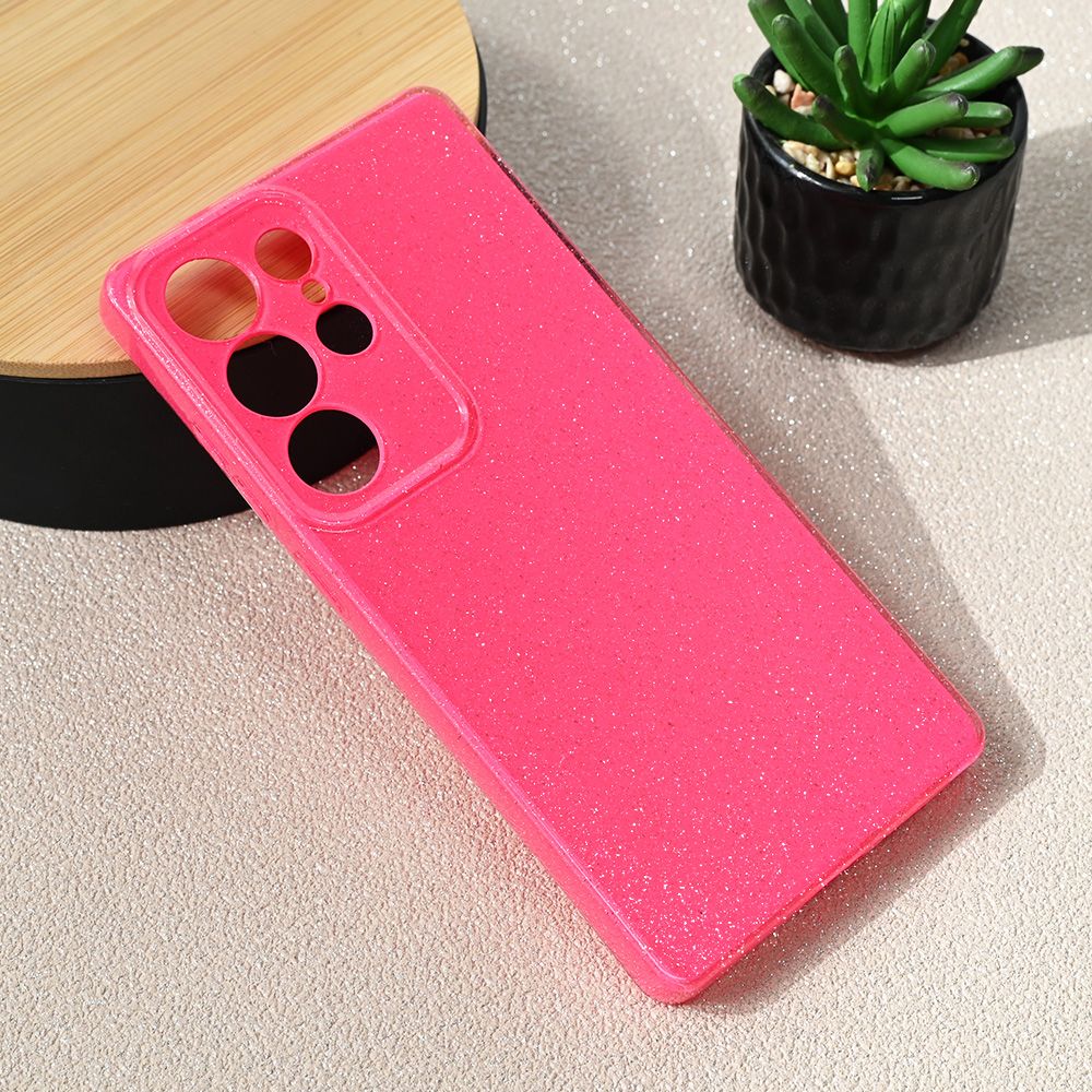 Maska za Samsung Galaxy S25 Ultra — Sparkle Dust, pink