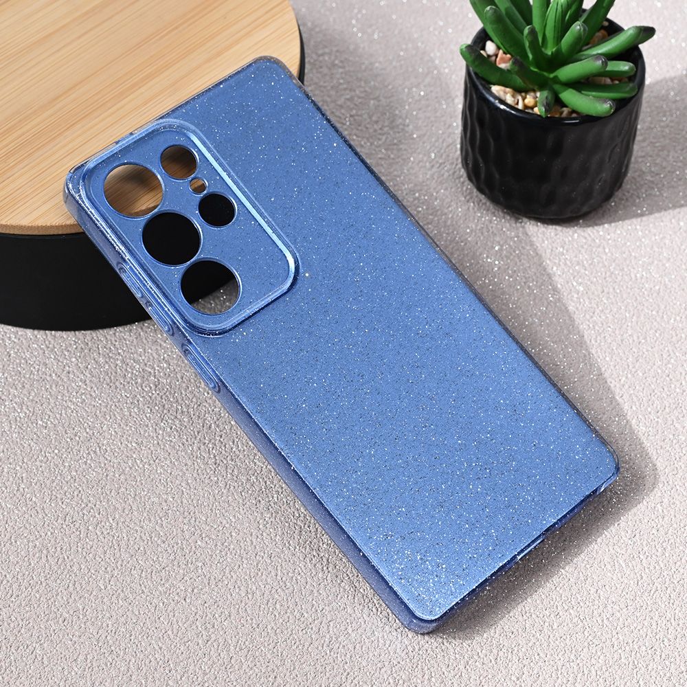 Maska za Samsung Galaxy S25 Ultra — Sparkle Dust, plava
