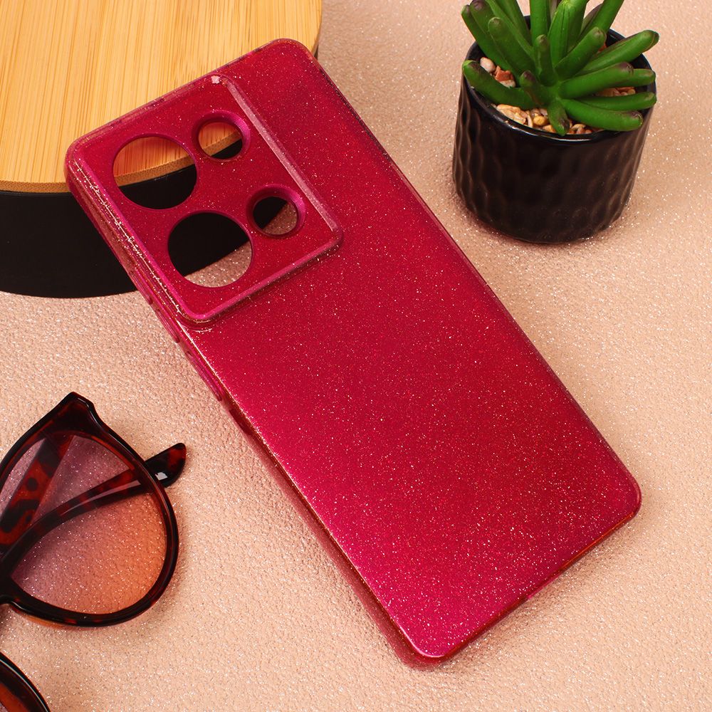 Maska za Samsung — Sparkle Dust, bordo