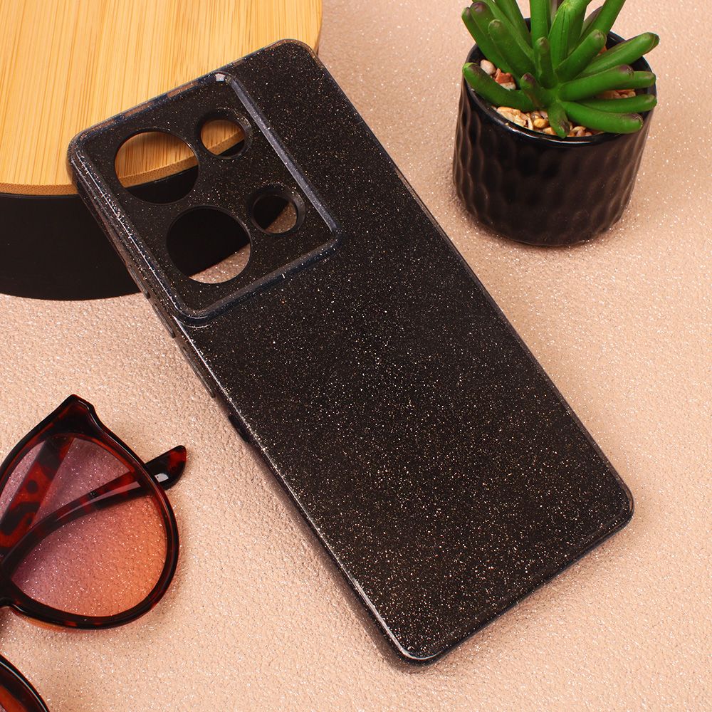 Maska za Samsung — Sparkle Dust, crna