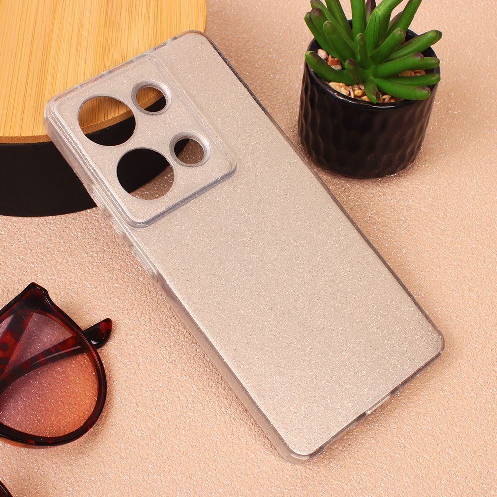 Maska za Samsung — Sparkle Dust, srebrna