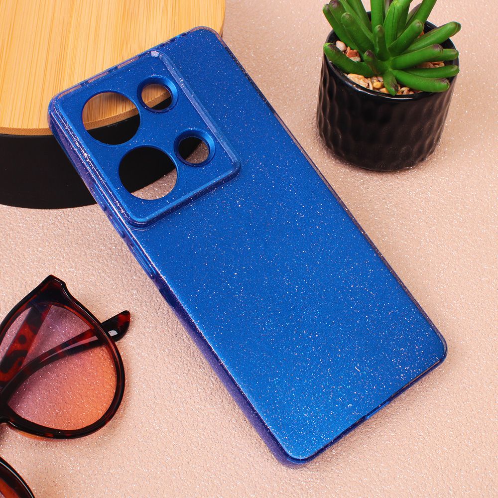 Maska za Samsung — Sparkle Dust, tamno plava