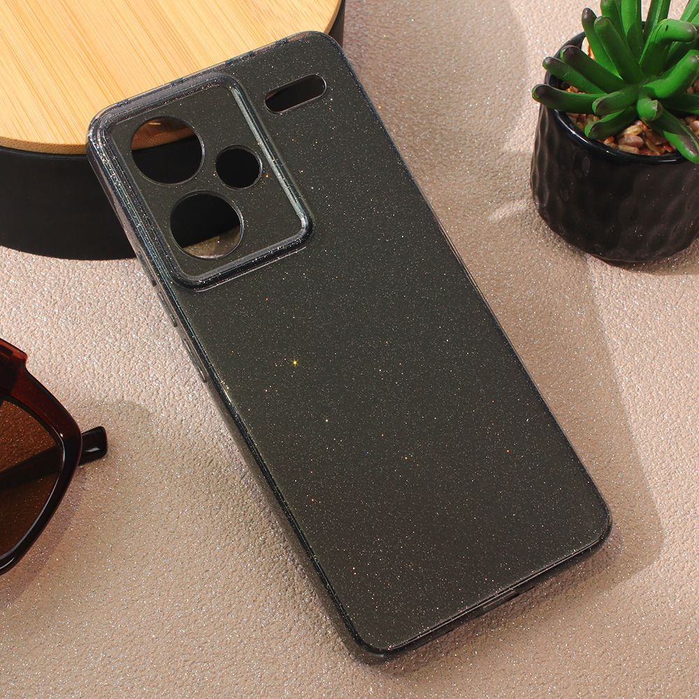 Maska za Samsung — Sparkle Dust, srebrna