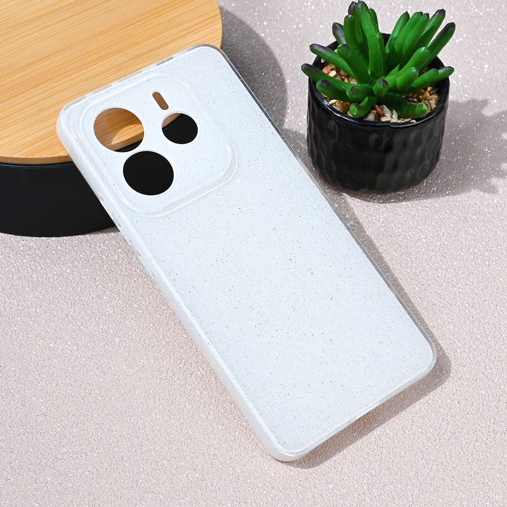 Maska za Samsung — Sparkle Dust, bela