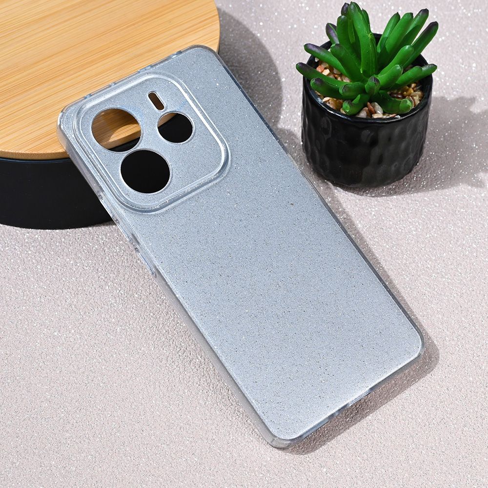 Maska za Samsung — Sparkle Dust, srebrna