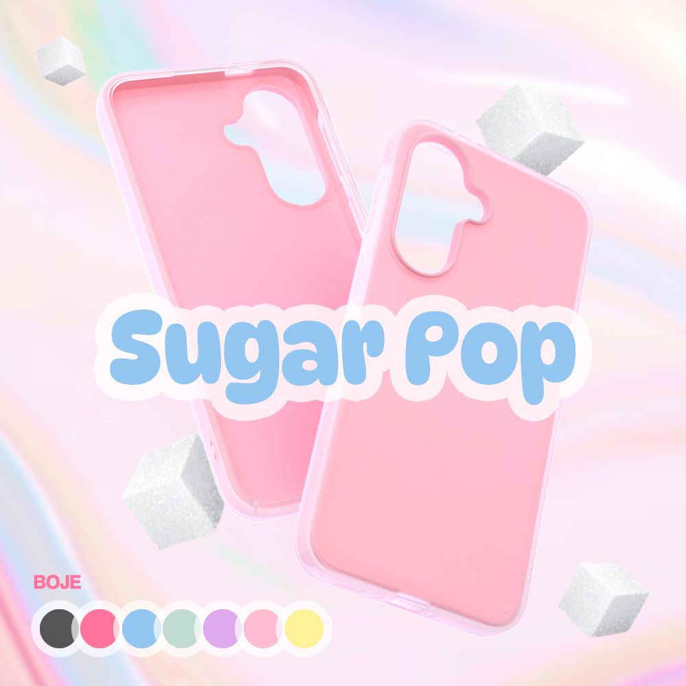 Maska za Honor 600 — Sugar Pop, zuta