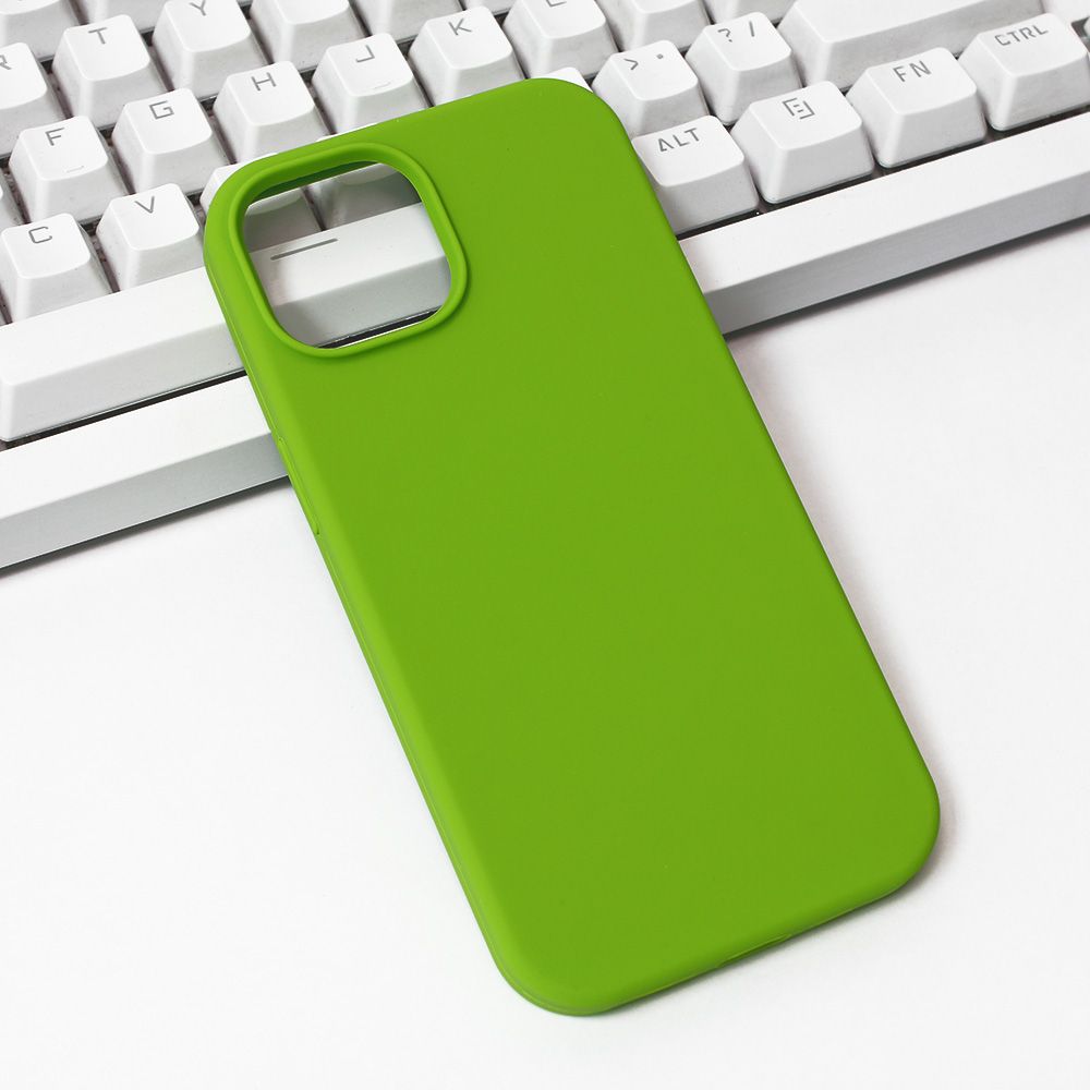 Maska za Apple iPhone 15 — Summer color, zelena