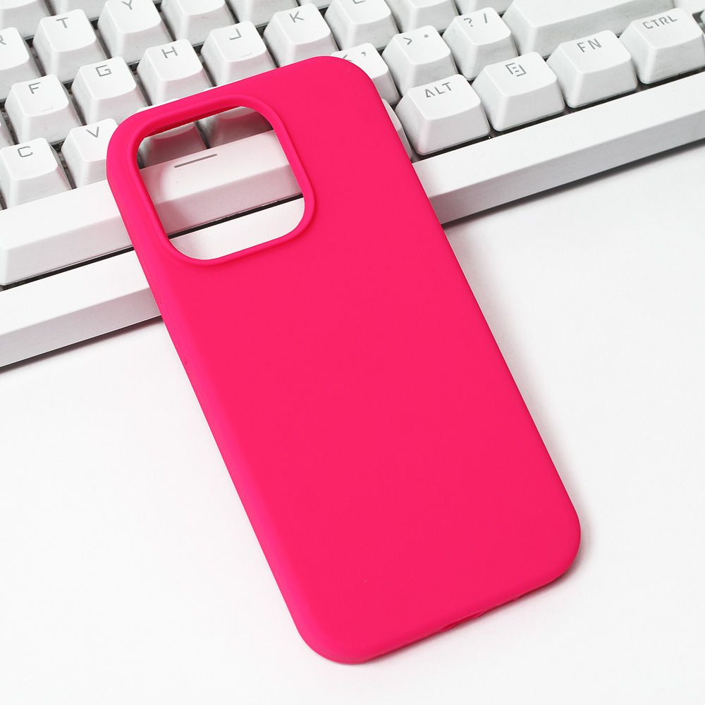 Maska za Apple iPhone 15 Pro — Summer color, pink