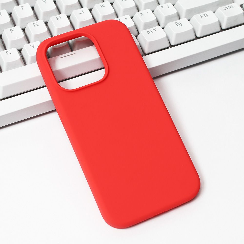 Maska za Apple iPhone 15 Pro — Summer color, tamno roze