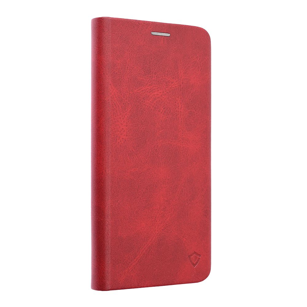 Maska za Honor 600 Pro — Teracell Elegant Flip, crvena