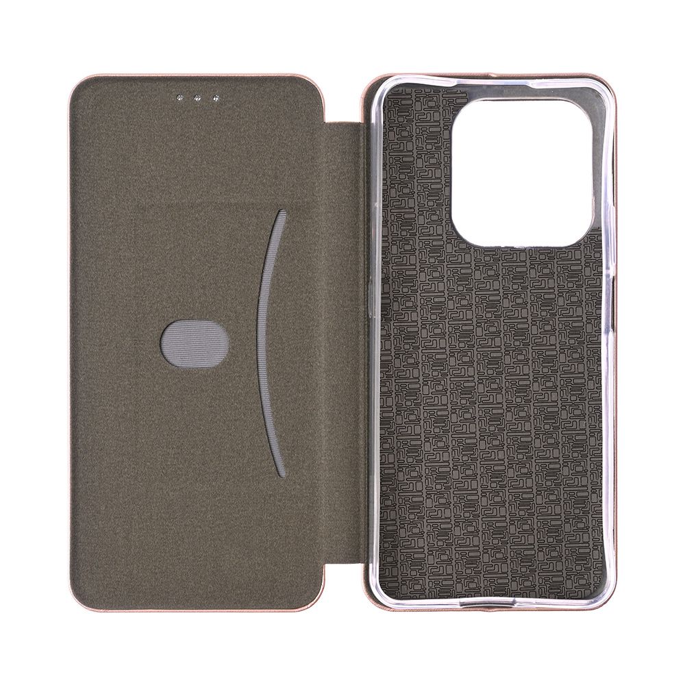 Maska za Honor 400 Smart — Teracell Flip Cover, roze