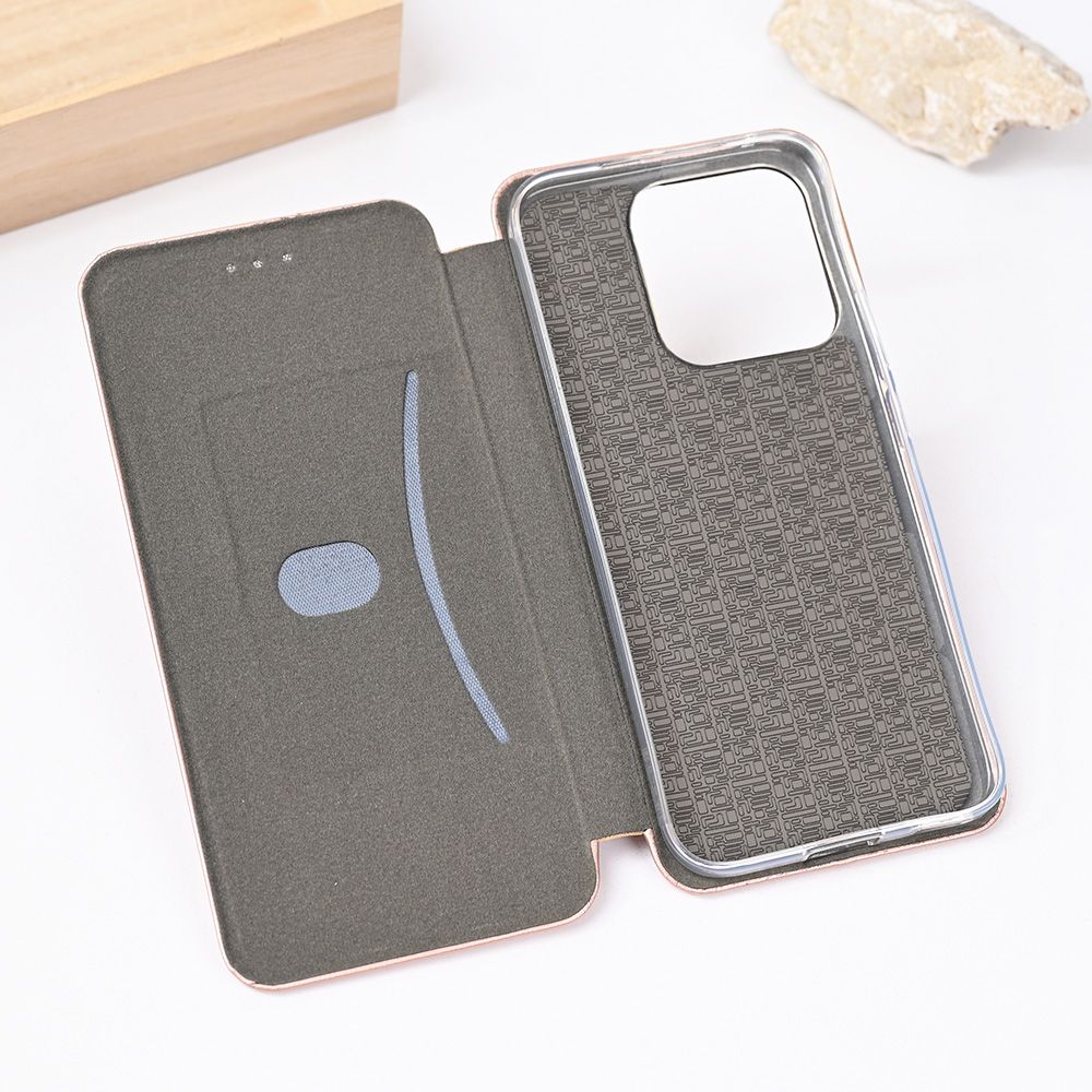 Maska za Honor X8c — Teracell Flip Cover, roze