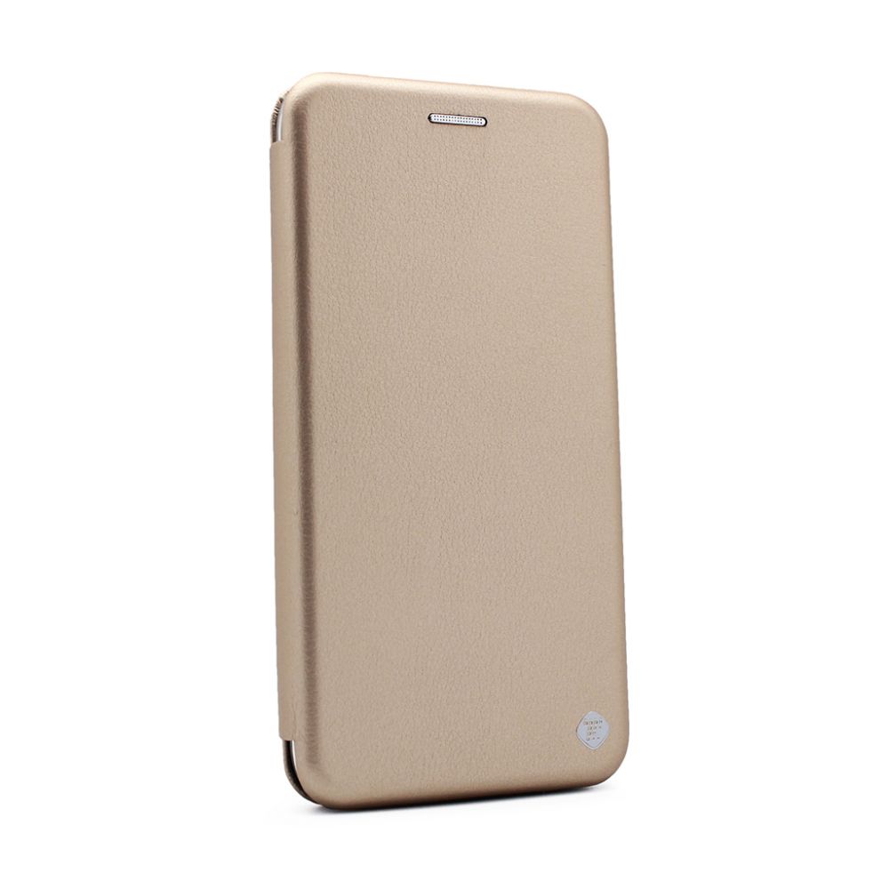 Maska za Honor X8 — Teracell Flip Cover, zlatna