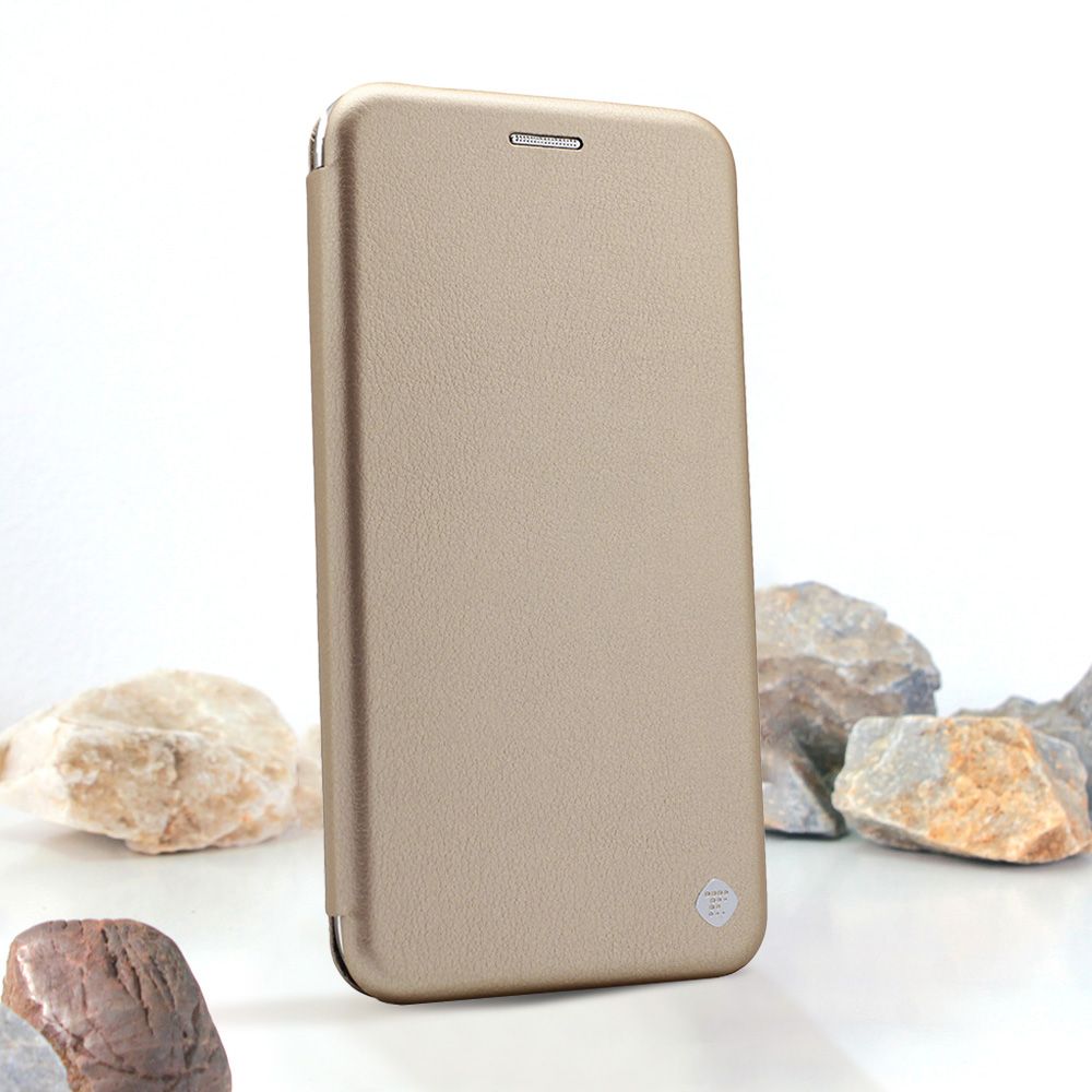 Maska za Huawei Nova 10 — Teracell Flip Cover, zlatna