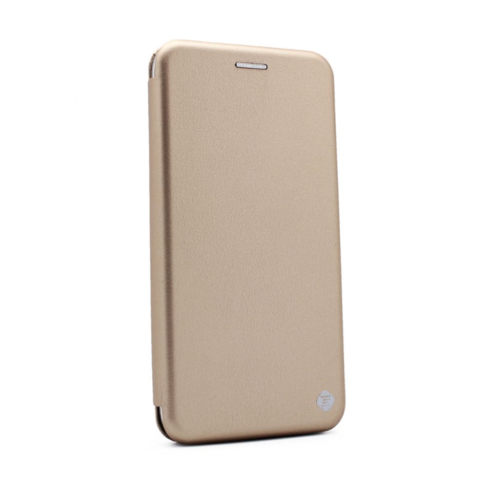 Maska za Samsung Galaxy J4 Plus — Teracell Flip Cover, zlatna