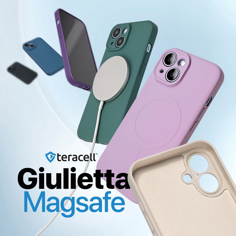 Maska za Google Pixel Pixel 7a — Teracell Giulietta Magsafe, crna
