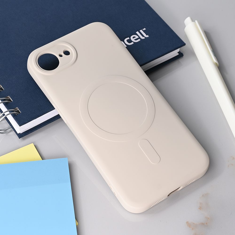 Maska za Apple iPhone 16e — Teracell Giulietta Magsafe, bela