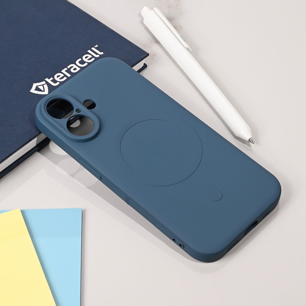 Maska za Apple iPhone 17 — Teracell Giulietta Magsafe, plava