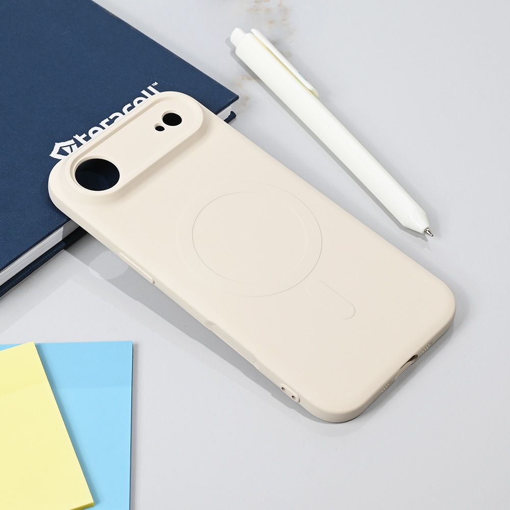 Maska za Apple iPhone 17 Air — Teracell Giulietta Magsafe, bela