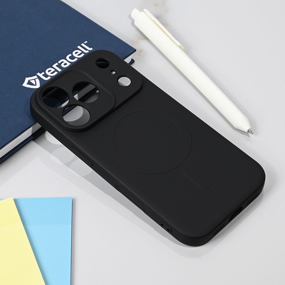 Maska za Apple iPhone 17 Pro — Teracell Giulietta Magsafe, crna