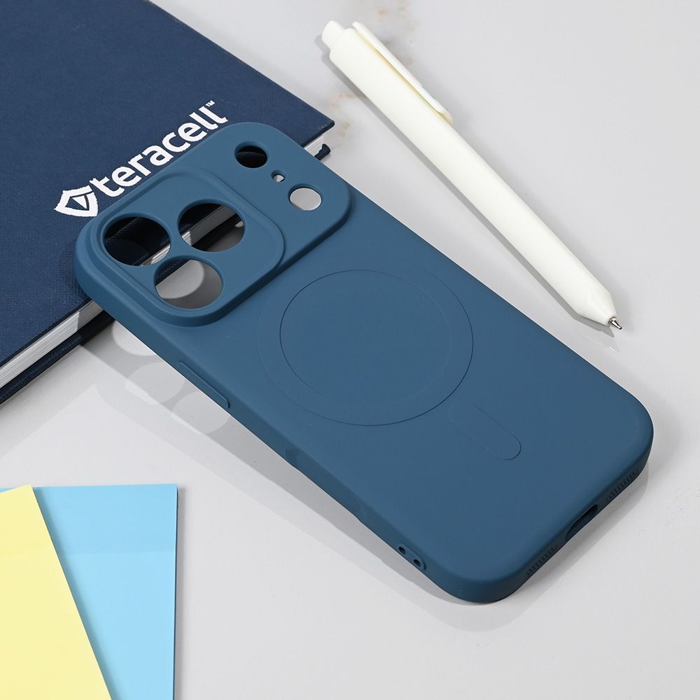 Maska za Apple iPhone 17 Pro — Teracell Giulietta Magsafe, plava