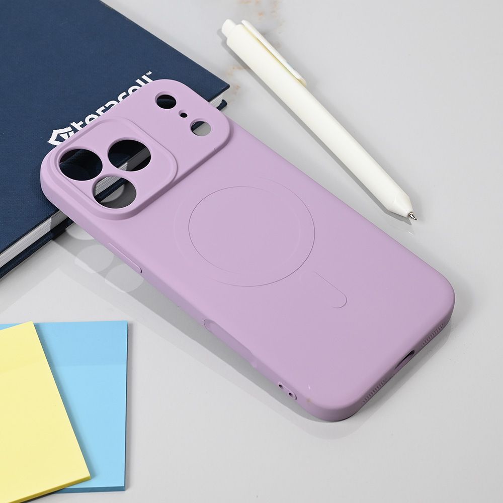 Maska za Apple iPhone 17 Pro Max — Teracell Giulietta Magsafe, ljubicasta