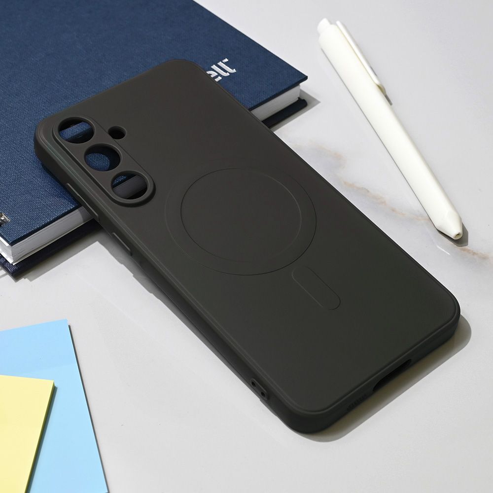 Maska za Samsung Galaxy A55 5G — Teracell Giulietta Magsafe, crna