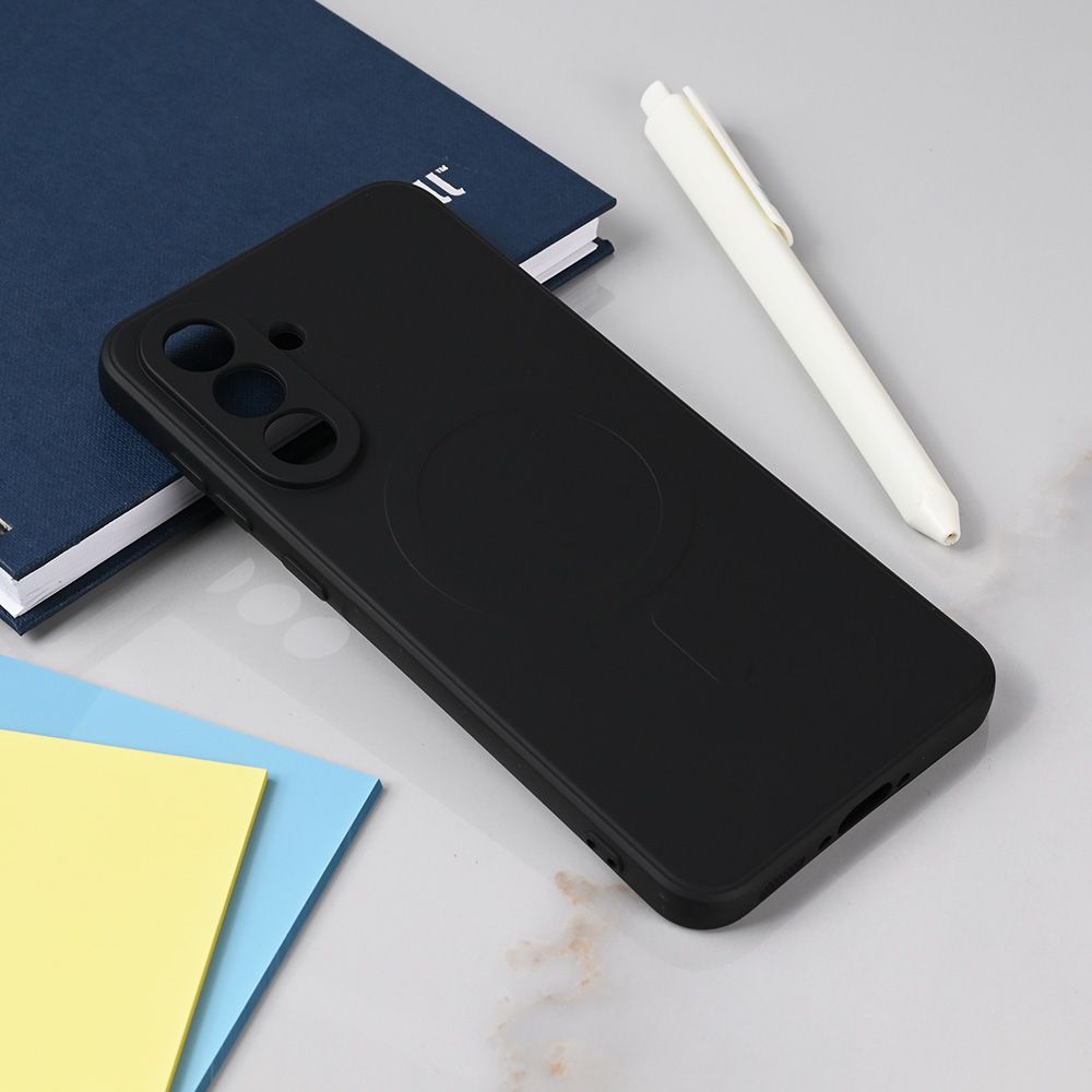 Maska za Samsung Galaxy A56 5G — Teracell Giulietta Magsafe, crna