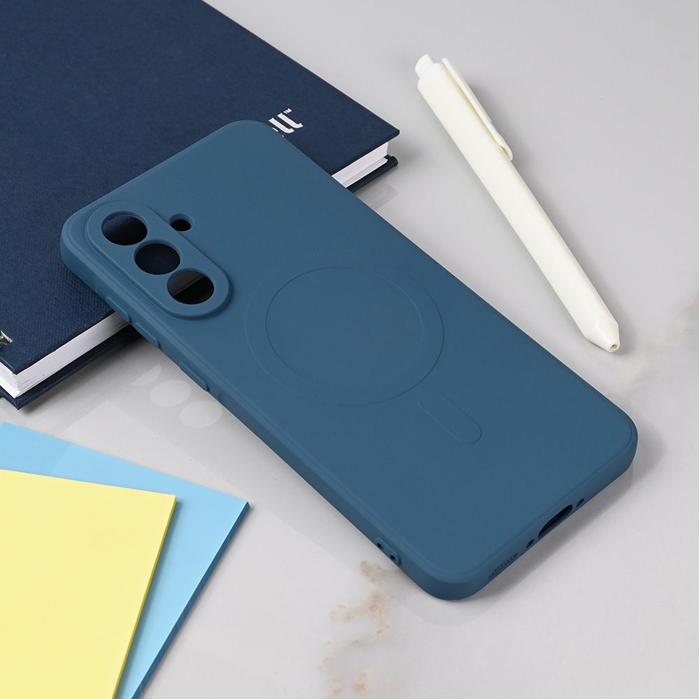 Maska za Samsung Galaxy A56 5G — Teracell Giulietta Magsafe, plava