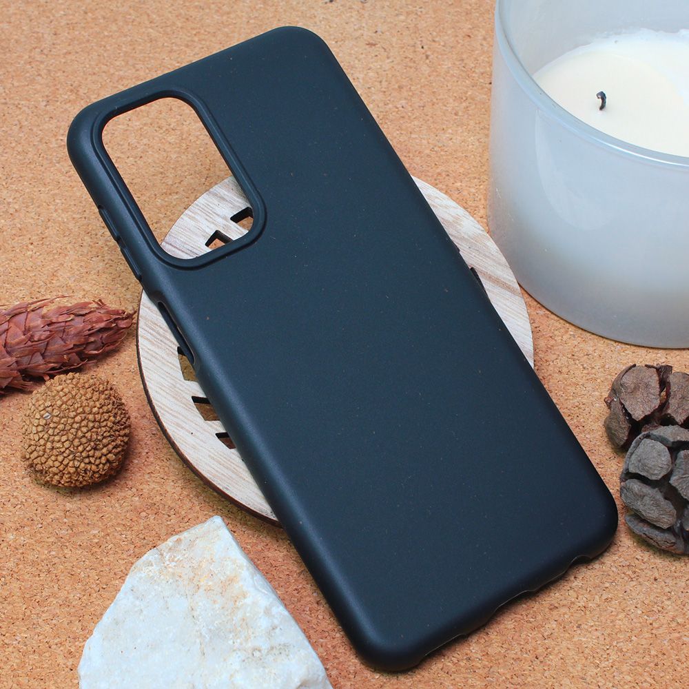 Maska za Samsung Galaxy A23 4G — Teracell Giulietta Nature, crna