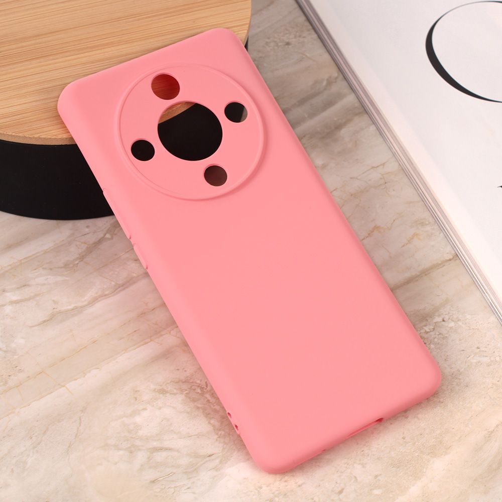 Maska za Honor Magic 6 Lite — Teracell Giulietta, mat roze