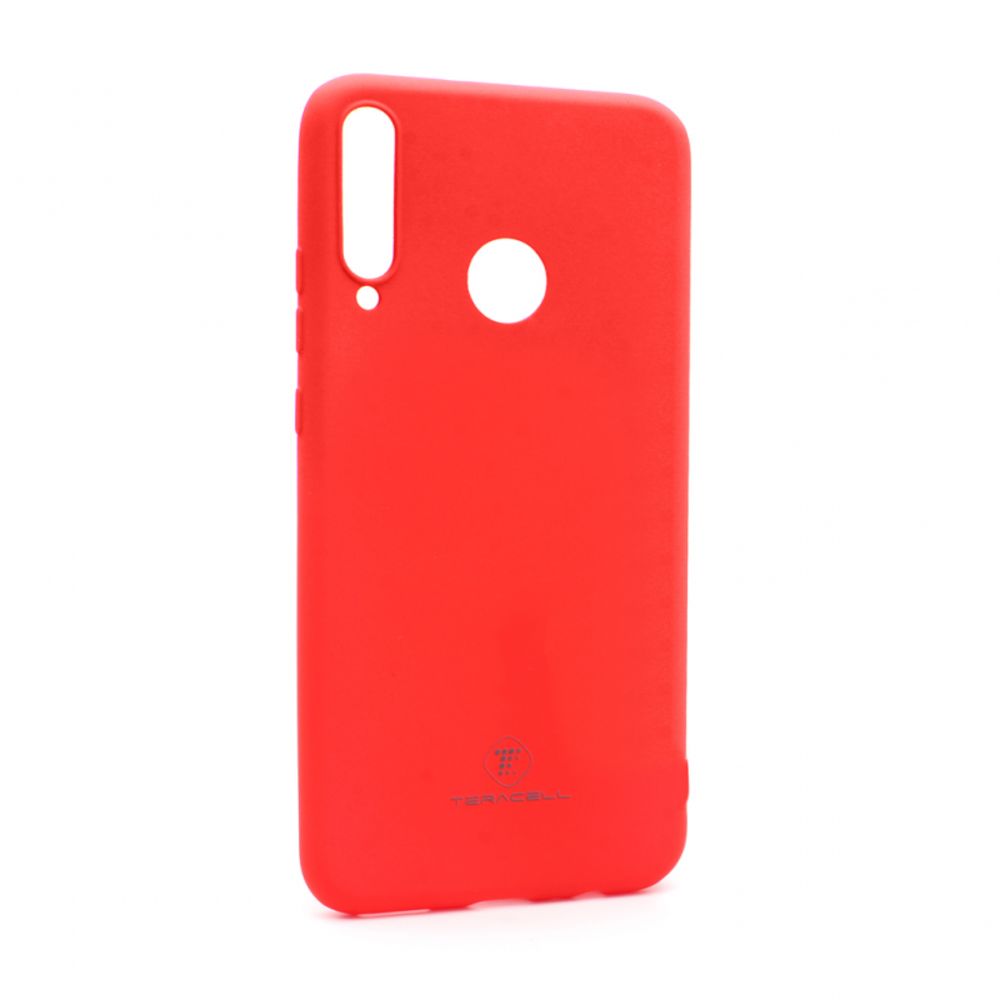 Maska za Huawei P40 Lite E — Teracell Giulietta, mat crvena