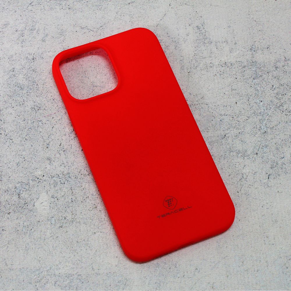 Maska za Apple iPhone 13 Pro Max — Teracell Giulietta, mat crvena