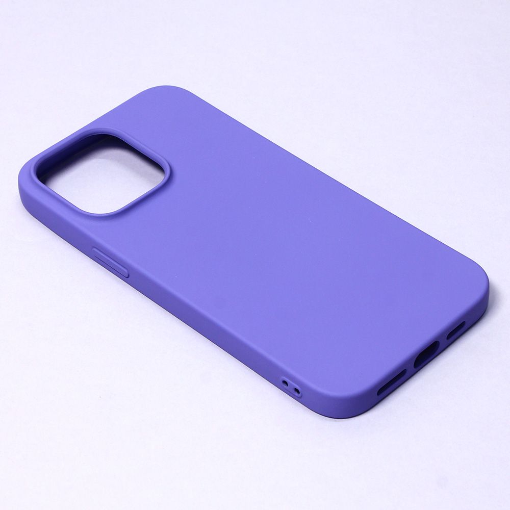 Maska za Apple iPhone 14 Pro Max — Teracell Giulietta, mat ljubicasta