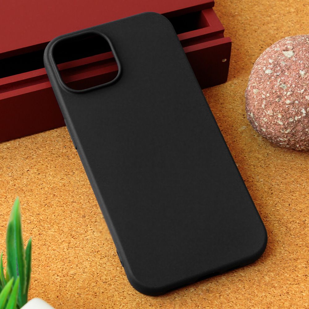 Maska za Apple iPhone 15 — Teracell Giulietta, mat crna