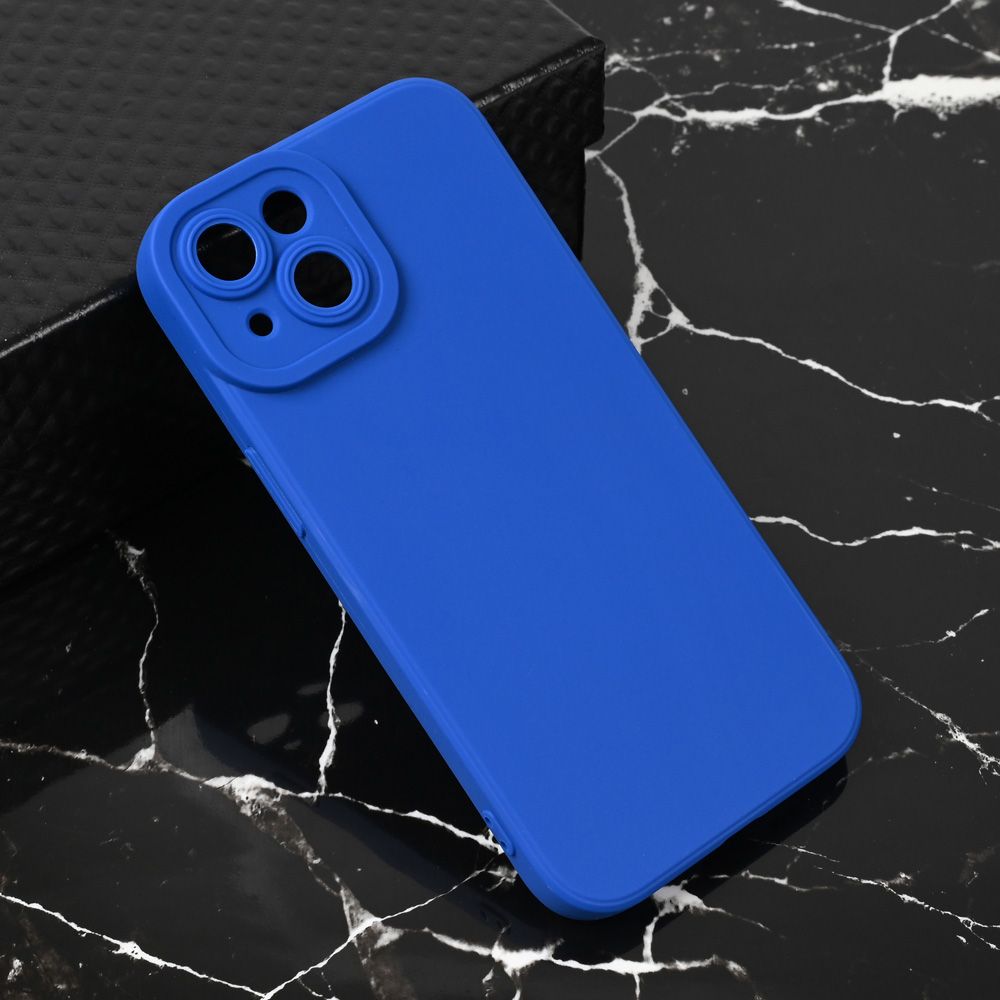 Maska za Apple iPhone 15 — Teracell Giulietta, mat plava