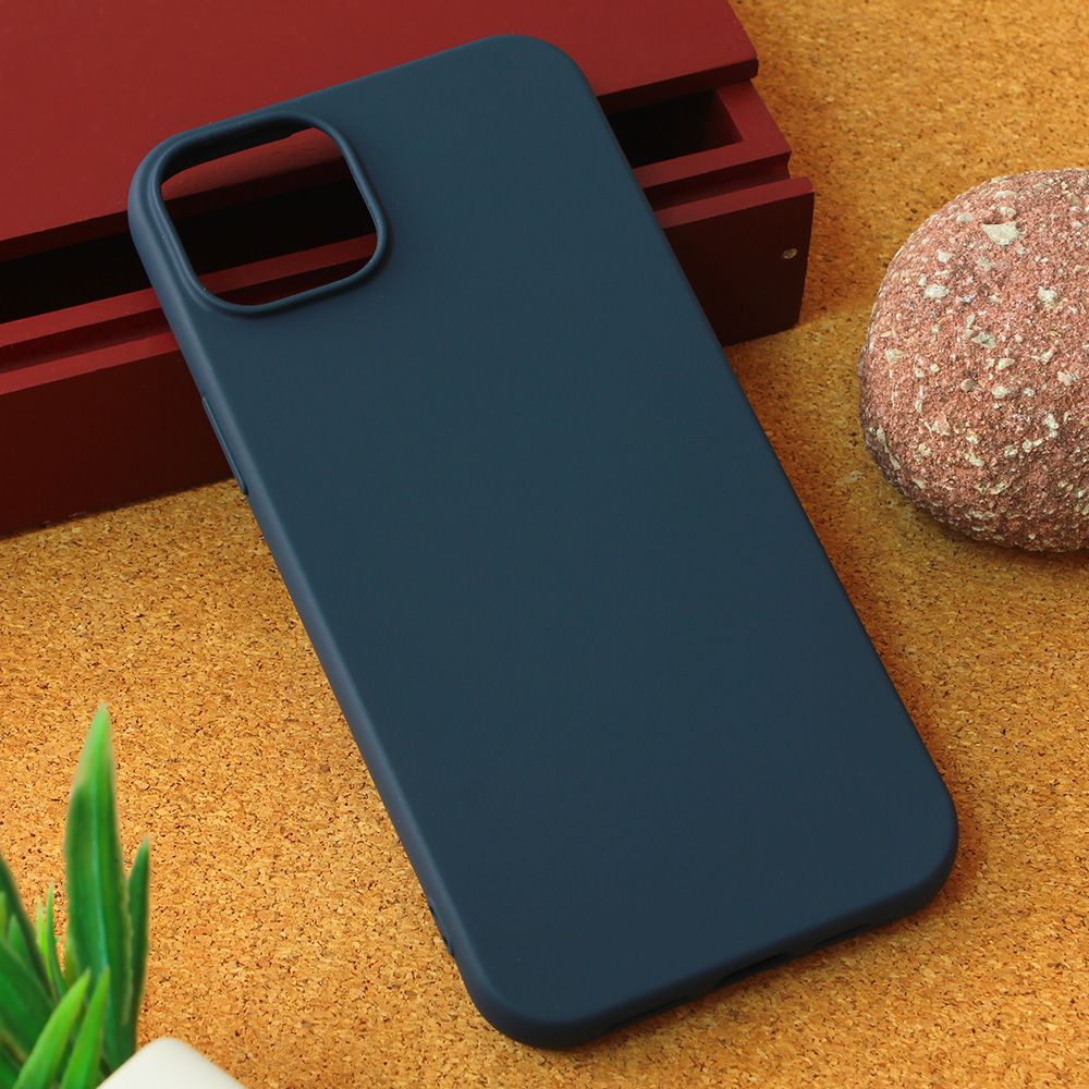 Maska za Apple iPhone 15 Plus — Teracell Giulietta, tamno plava