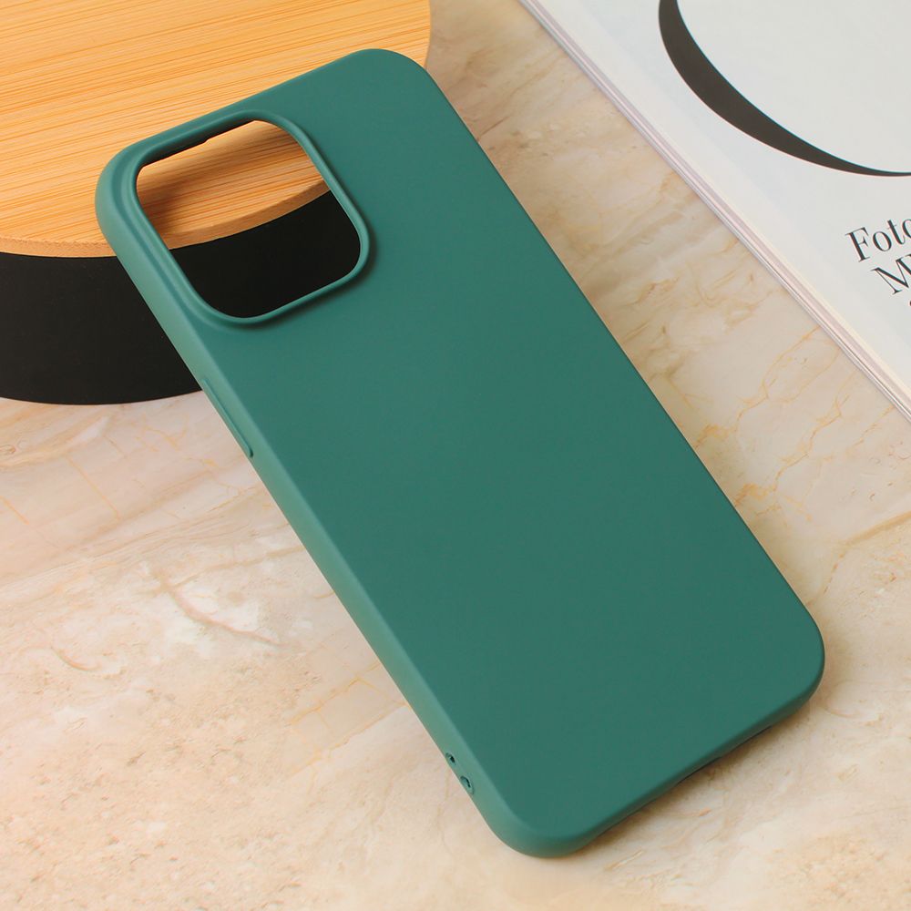 Maska za Apple iPhone 15 Pro Max — Teracell Giulietta, mat zelena