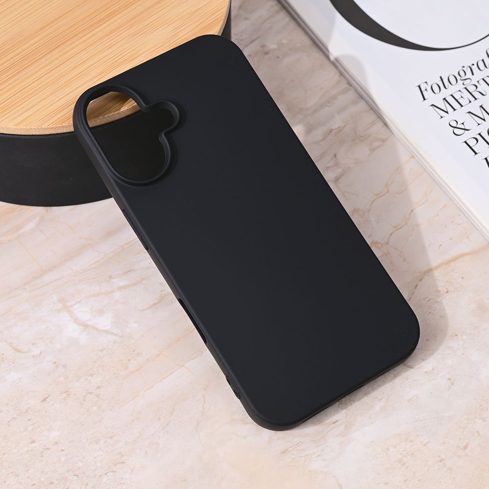 Maska za Apple iPhone 16 — Teracell Giulietta, mat crna