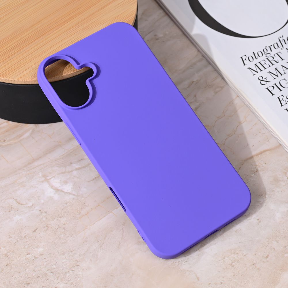 Maska za Apple iPhone 16 Plus — Teracell Giulietta, mat ljubicasta