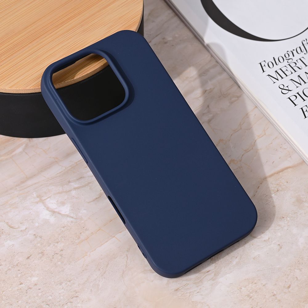 Maska za Apple iPhone 16 Pro — Teracell Giulietta, tamno plava
