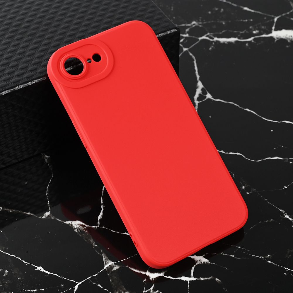 Maska za Apple iPhone 16e — Teracell Giulietta, mat crvena