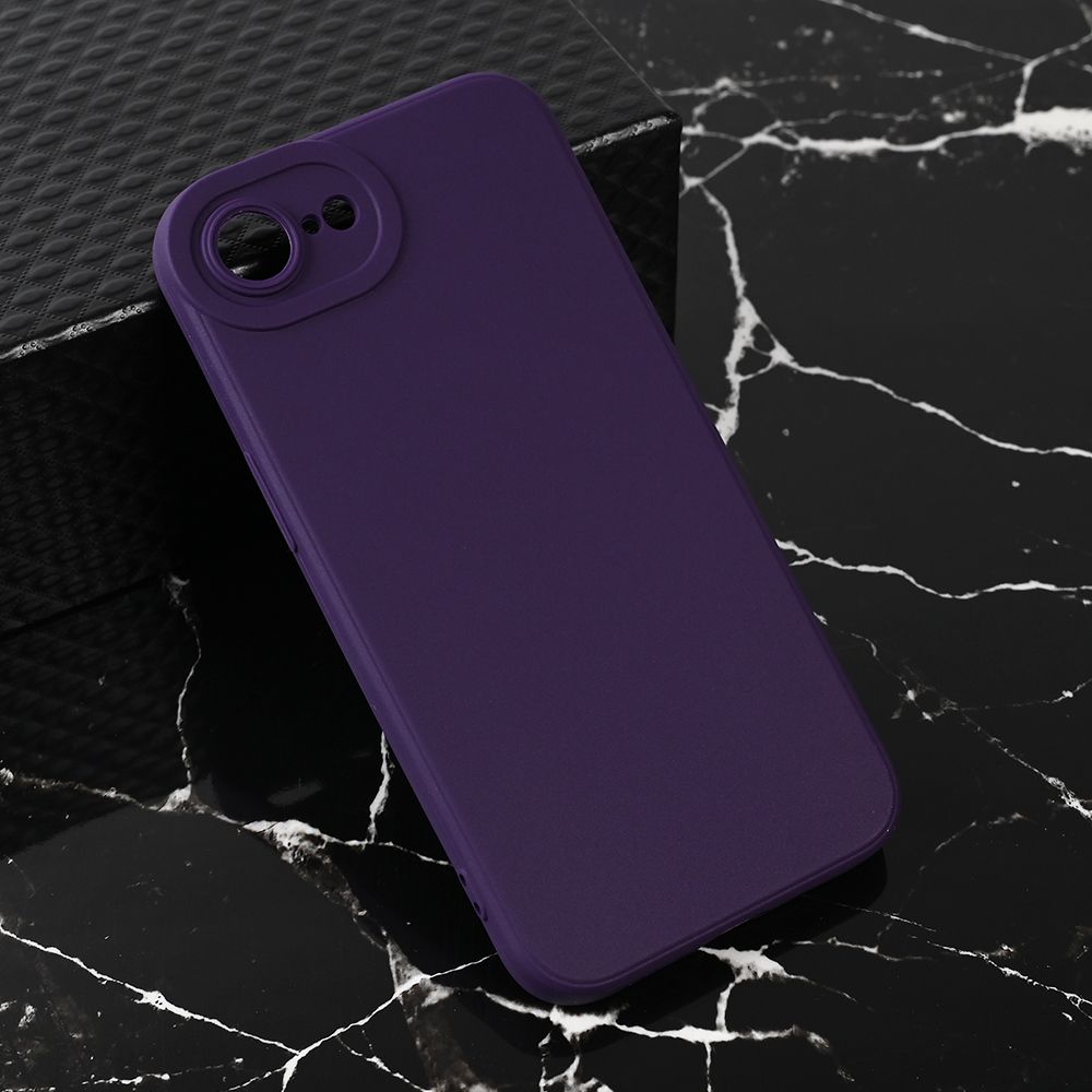 Maska za Apple iPhone 16e — Teracell Giulietta, tamno ljubicasta