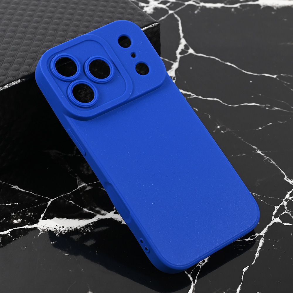 Maska za Apple iPhone 17 Pro — Teracell Giulietta, mat plava