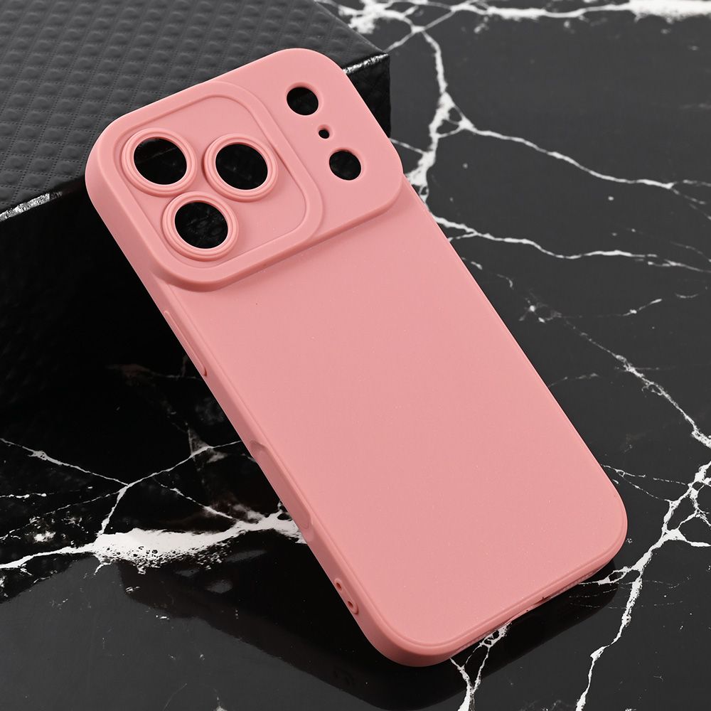 Maska za Apple iPhone 17 Pro — Teracell Giulietta, tamno roze