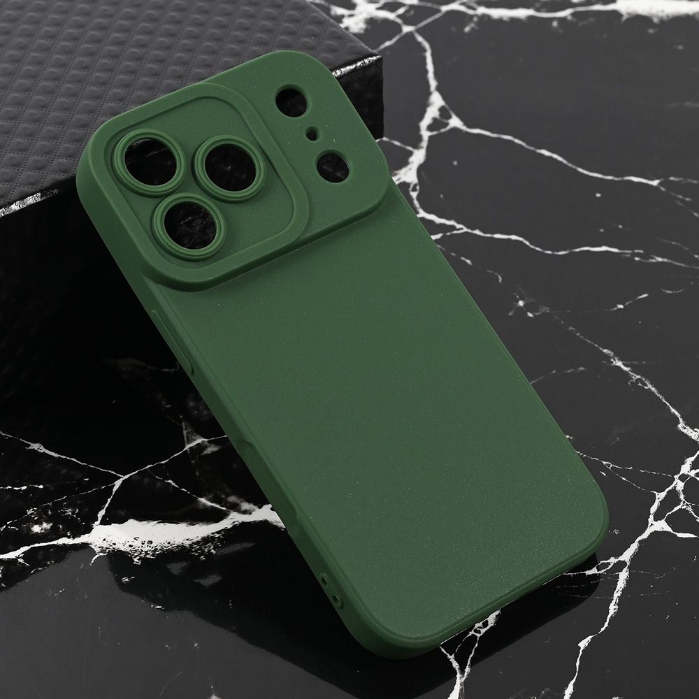 Maska za Apple iPhone 17 Pro — Teracell Giulietta, mat zelena