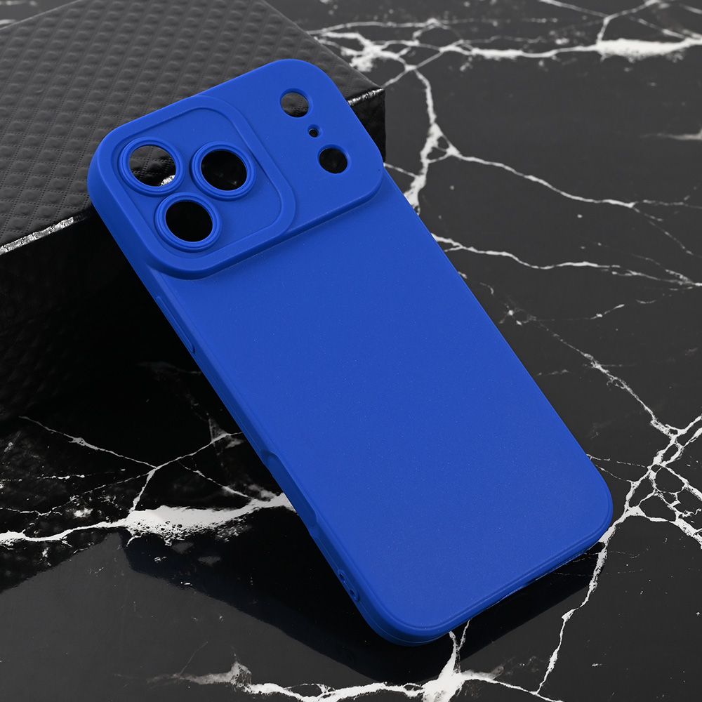 Maska za Apple iPhone 17 Pro Max — Teracell Giulietta, mat plava
