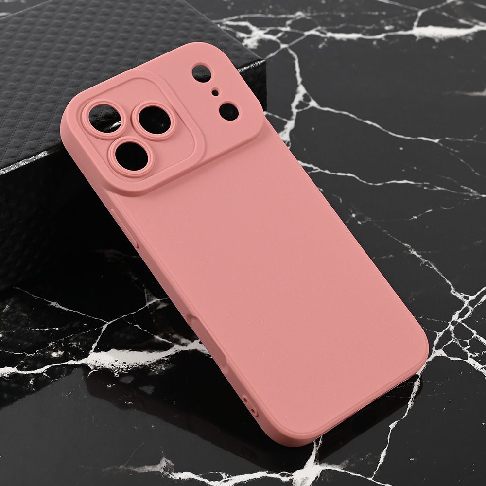 Maska za Apple iPhone 17 Pro Max — Teracell Giulietta, tamno roze
